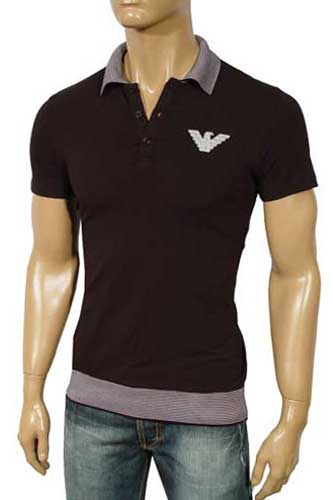 Mens Designer Clothes | ARMANI JEANS Men's Polo Shirt #74