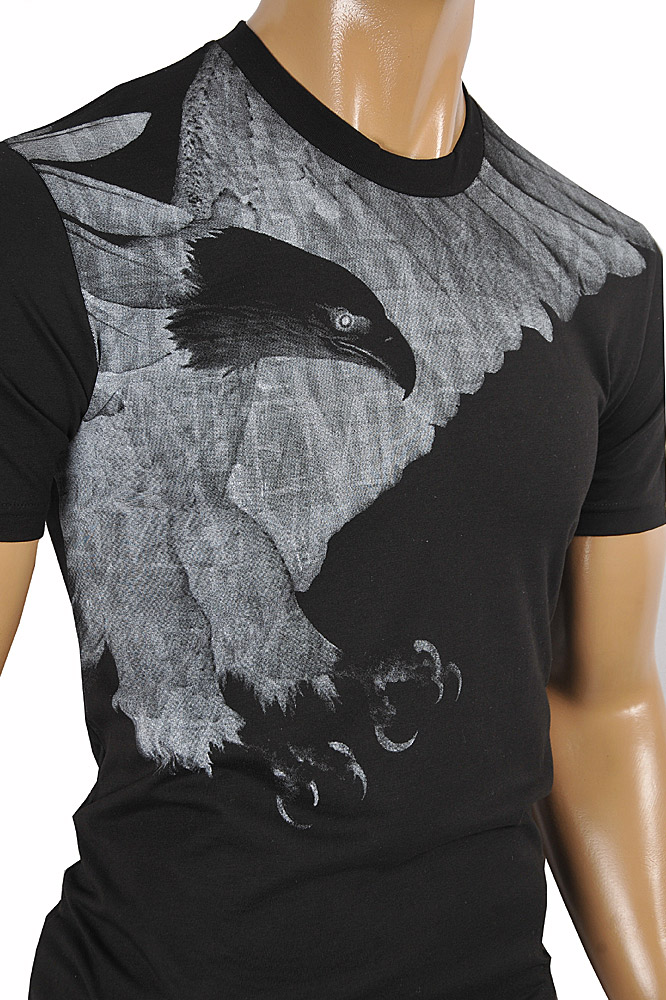 Mens Designer Clothes | EMPORIO ARMANI Men's T-Shirt With Front Print 122