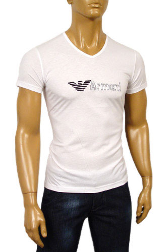 Mens Designer Clothes | EMPORIO ARMANI Mens Short Sleeve Tee #40