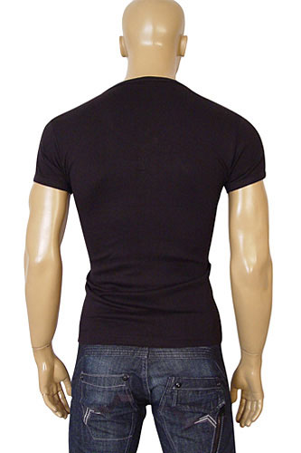 Mens Designer Clothes | EMPORIO ARMANI Mens V-Neck Short Sleeve Tee #53