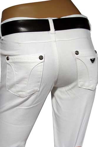 Womens Designer Clothes | EMPORIO ARMANI LADY'S SUMMER Jeans-Pants WITH BELT #56