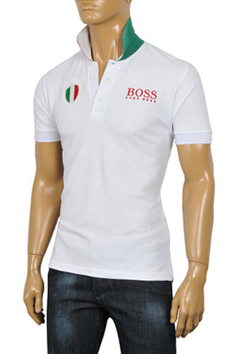Mens Designer Clothes | HUGO BOSS Men's Polo Shirt #5