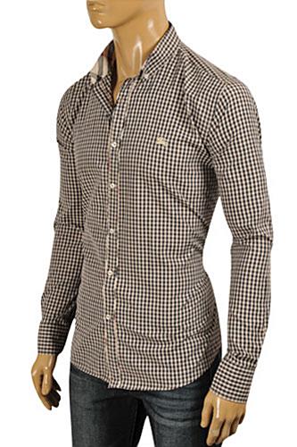 Mens Designer Clothes | BURBERRY Men's Dress Shirt #190