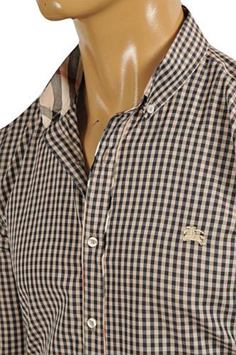 Mens Designer Clothes | BURBERRY Men's Dress Shirt #190