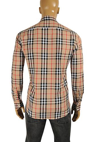 mens burberry button down