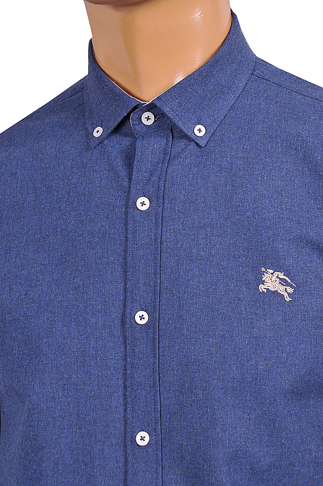 Mens Designer Clothes | BURBERRY Men's Button-down Dress Shirt 299