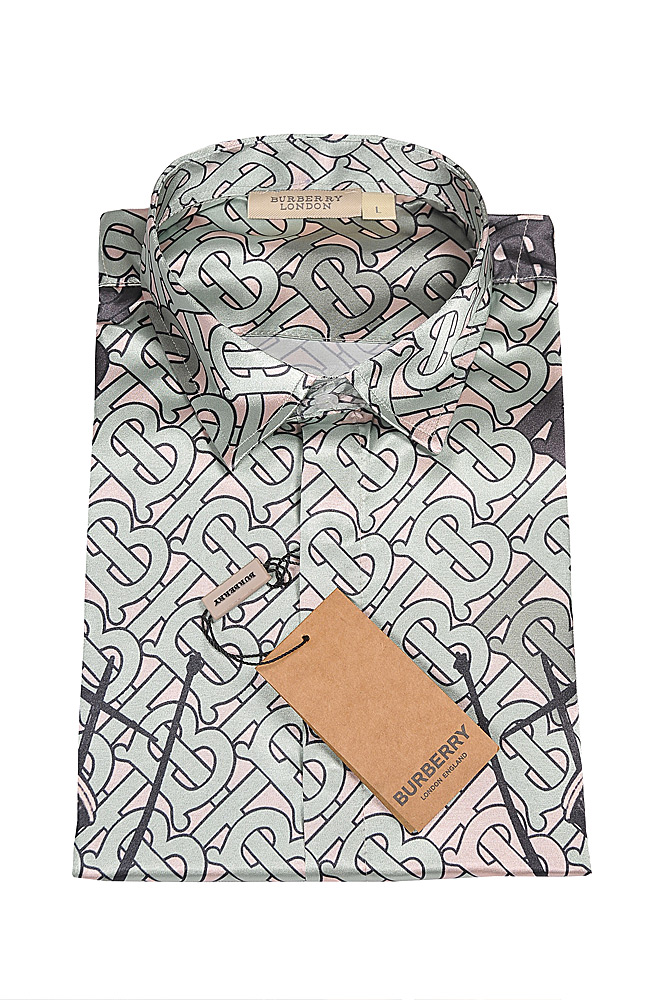 Mens Designer Clothes | BURBERRY men dress shirt 306