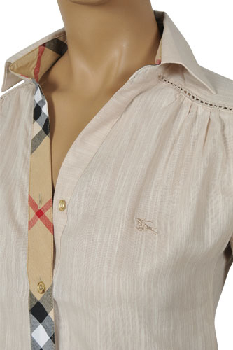 Mens Designer Clothes | BURBERRY Ladies Short Sleeve Shirt #58