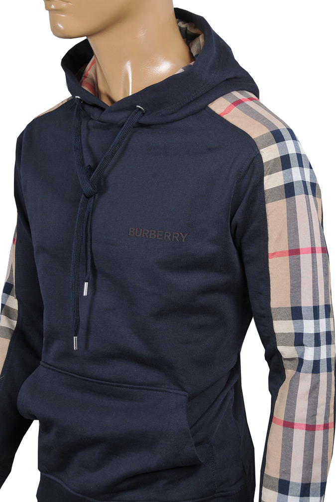 Mens Designer Clothes | BURBERRY Men's Cotton Hoodie 302