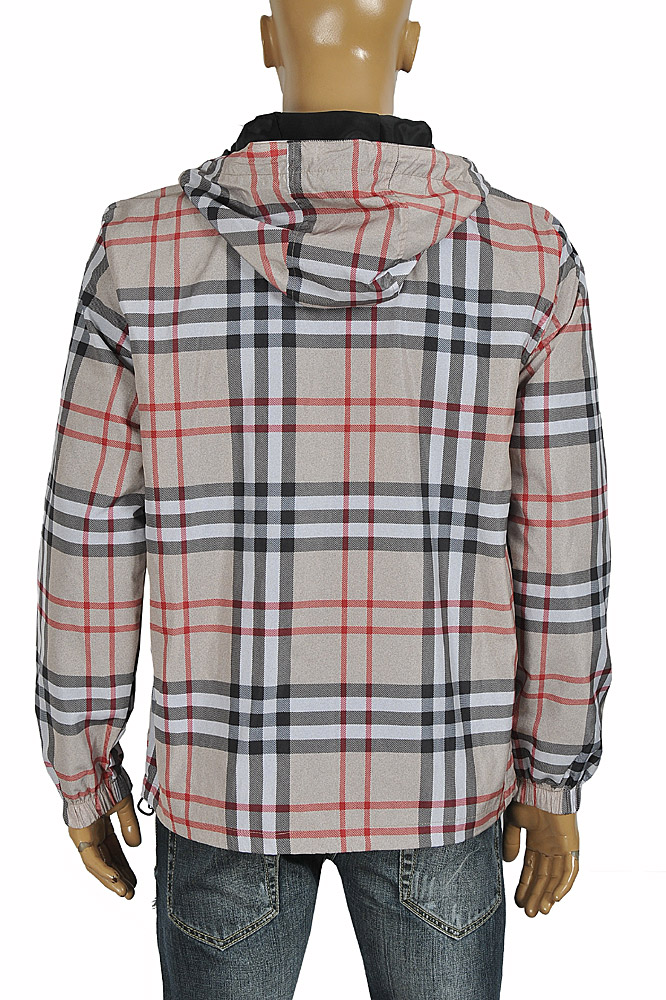 Mens Designer Clothes | BURBERRY Men's windbreaker hooded jacket 55