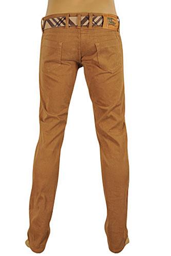 burberry jeans mens orange