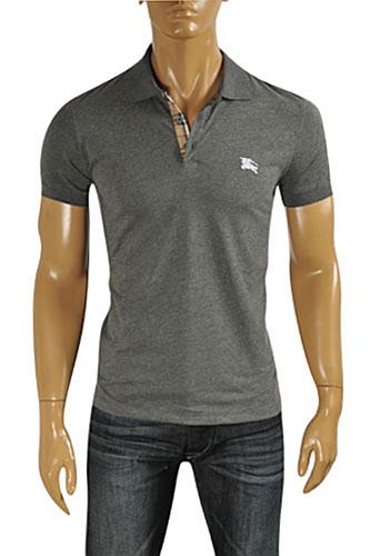 Mens Designer Clothes | BURBERRY Men's Polo Shirt #187