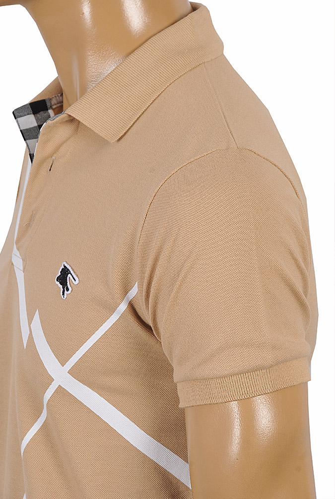 Mens Designer Clothes | BURBERRY Men's Polo Shirt #252