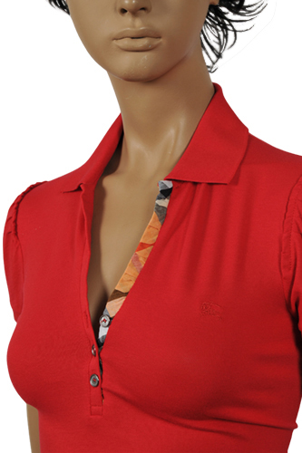 Womens Designer Clothes | BURBERRY Ladies Polo Shirt #98