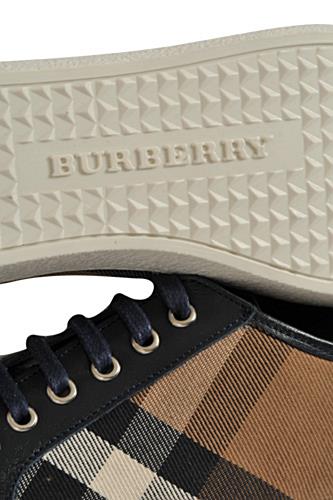 Designer Clothes Shoes | BURBERRY Men's Leather Sneaker Shoes #287