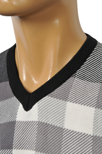 Mens Designer Clothes | BURBERRY Men's V-Neck Sweater #112