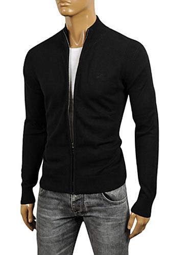 Mens Designer Clothes | BURBERRY Men's Zip Sweater #174