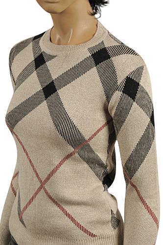 Womens Designer Clothes | BURBERRY Ladiesâ?? Crew Neck Sweater #175
