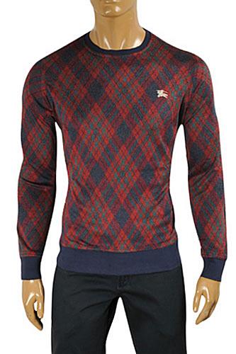 Mens Designer Clothes | BURBERRY Men's Round Neck Sweater #212