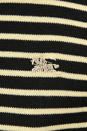 Mens Designer Clothes | BURBERRY Men's Polo Style Knitted Sweater #221