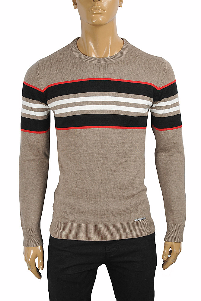 Mens Designer Clothes | BURBERRY men's round neck sweater 269