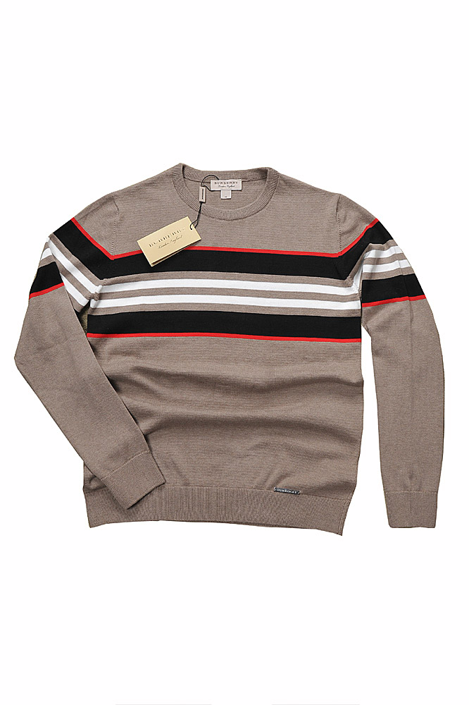 Mens Designer Clothes | BURBERRY men's round neck sweater 269