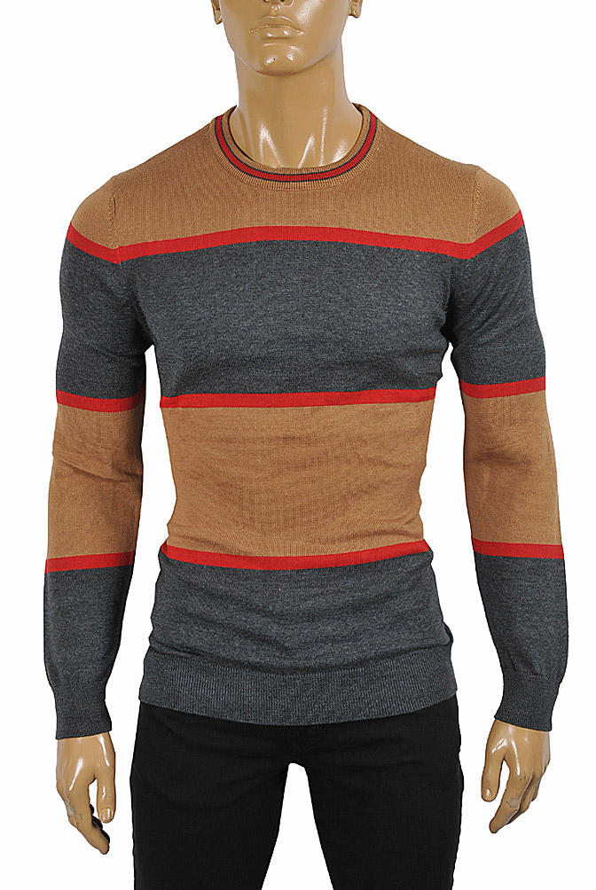 Mens Designer Clothes | BURBERRY Men's Round Neck Knitted Sweater 293