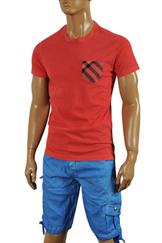 Mens Designer Clothes | BURBERRY Men's Cotton T-shirt #143