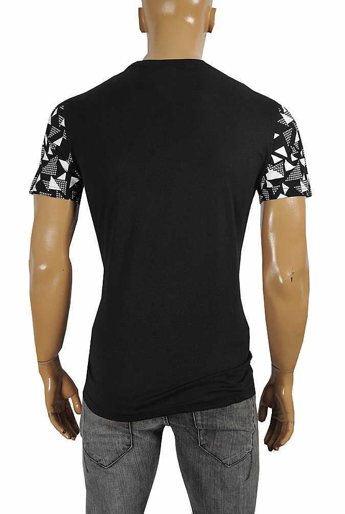 Mens Designer Clothes | BURBERRY Men's Cotton T-Shirt #243