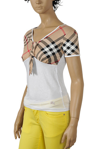 Womens Designer Clothes | BURBERRY Ladies Short Sleeve Tee #54