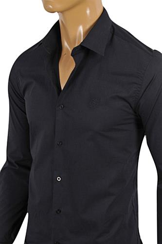 Mens Designer Clothes | ROBERTO CAVALLI Slim Fit Men's Dress Shirt #366