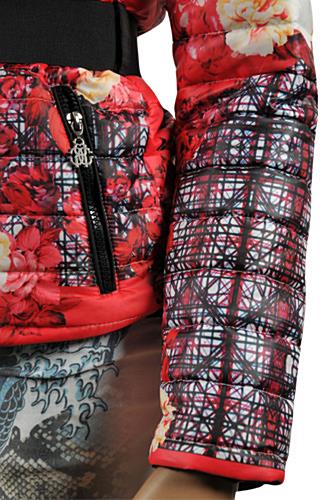Womens Designer Clothes | ROBERTO CAVALLI Warm, Hooded Ladies Jacket #75