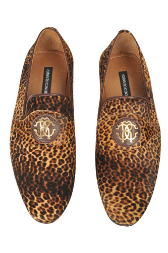 Designer Clothes Shoes | ROBERTO CAVALLI Men’s leopard Loafers Shoes 294