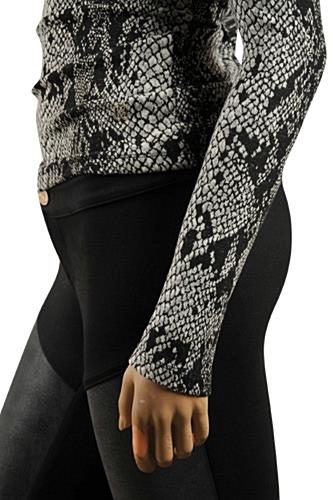 Womens Designer Clothes | ROBERTO CAVALLI Ladiesâ?? Long Sleeve Top #301