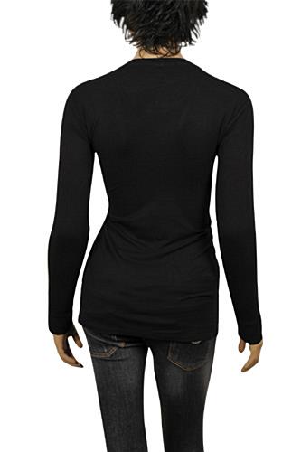 Womens Designer Clothes | ROBERTO CAVALLI Ladiesâ?? Long Sleeve Top #305