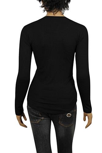 Womens Designer Clothes | ROBERTO CAVALLI Ladiesâ?? Long Sleeve Tee #307