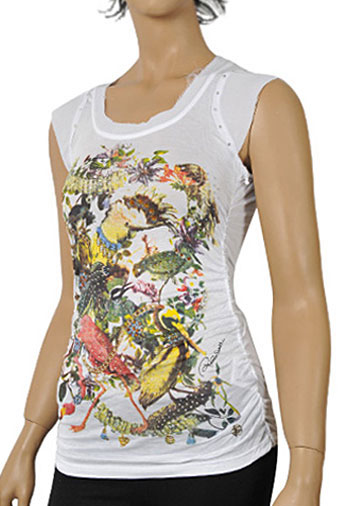 Womens Designer Clothes | ROBERTO CAVALLI Ladies Sleeveless Top #54