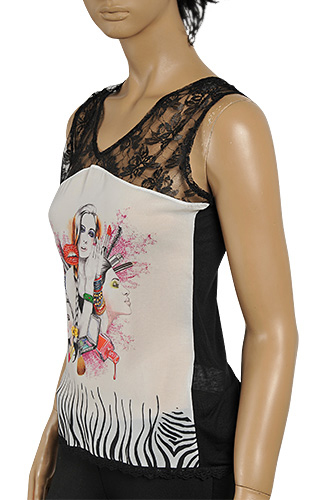 Womens Designer Clothes | ROBERTO CAVALLI Ladiesâ?? Sleeveless Top #78