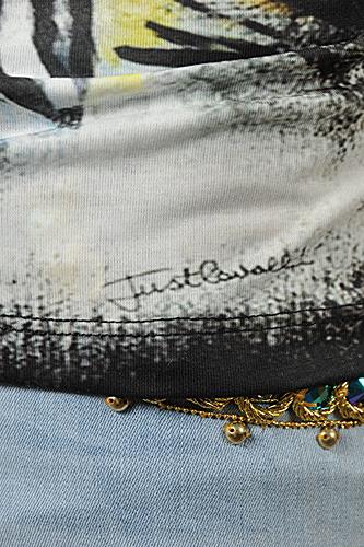 Womens Designer Clothes | JUST CAVALLI Ladies Short Sleeve Tee #124