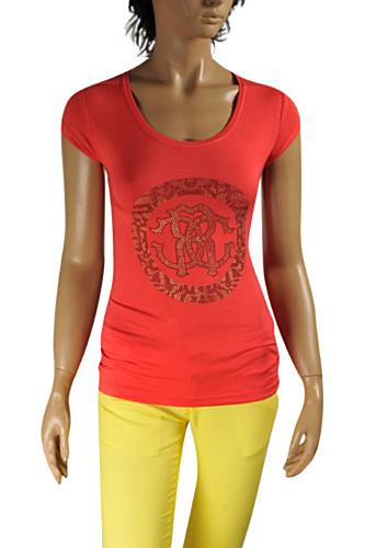 Womens Designer Clothes | ROBERTO CAVALLI Ladies Short Sleeve Top #133