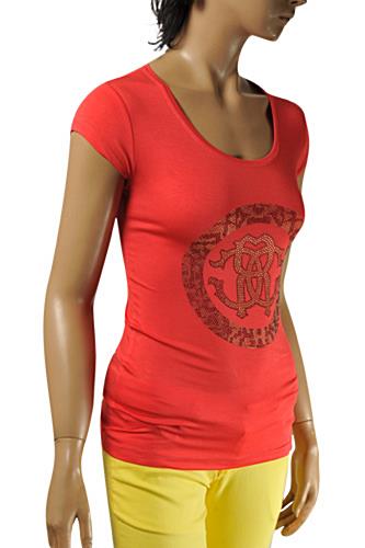 Womens Designer Clothes | ROBERTO CAVALLI Ladies Short Sleeve Top #133