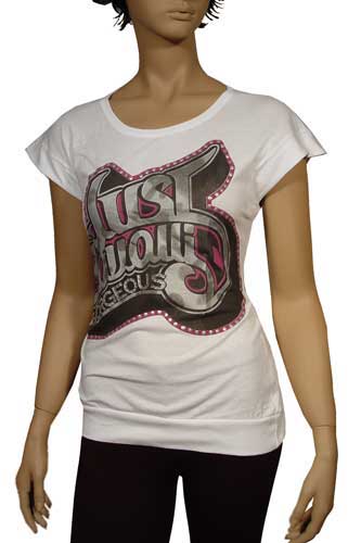 Womens Designer Clothes | ROBERTO CAVALLI Lady's Short Sleeve Top #30