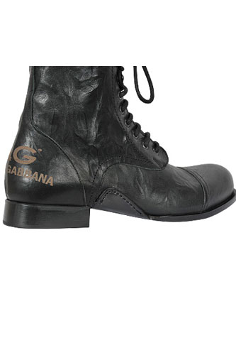Designer Clothes Shoes | DOLCE & GABBANA High Leather Boots For Men #218