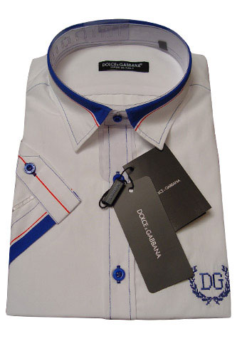 Mens Designer Clothes | DOLCE & GABBANA Mens Short Sleeve Shirt #355