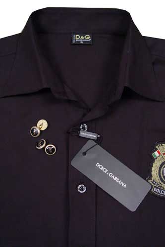 Mens Designer Clothes | DOLCE & GABBANA Mens Fitted Dress Shirt #304