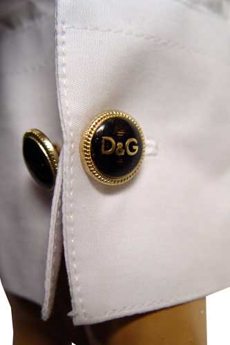 Mens Designer Clothes | DOLCE & GABBANA Mens Fitted Dress Shirt #305