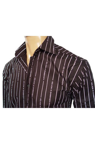 Mens Designer Clothes | DOLCE & GABBANA Dress Shirt With Buttons #217