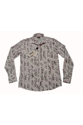 Mens Designer Clothes | DOLCE & GABBANA Dress Shirt With Buttons #218