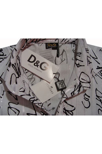 Mens Designer Clothes | DOLCE & GABBANA Dress Shirt With Buttons #218