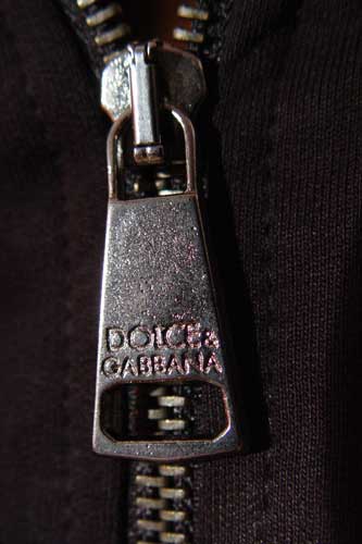 Mens Designer Clothes | DOLCE & GABBANA Men's Hooded Zip Jacket #257